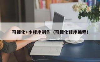 梅州可视化+小程序制作（可视化程序编程）